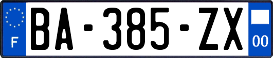 BA-385-ZX