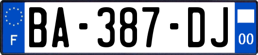 BA-387-DJ