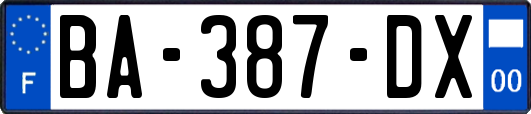 BA-387-DX