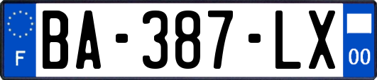 BA-387-LX