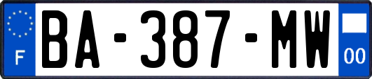 BA-387-MW