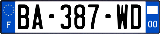 BA-387-WD