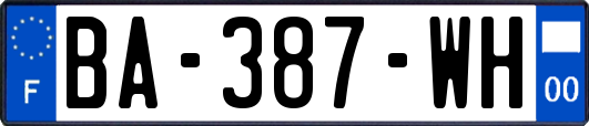 BA-387-WH