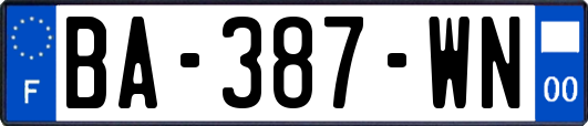 BA-387-WN