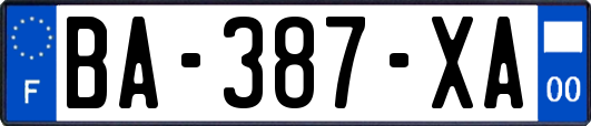 BA-387-XA