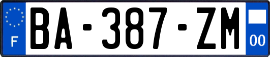 BA-387-ZM