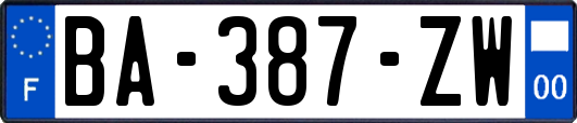 BA-387-ZW