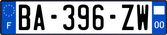 BA-396-ZW