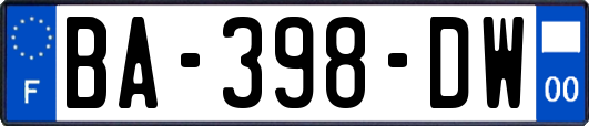 BA-398-DW