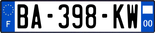 BA-398-KW