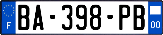 BA-398-PB