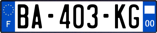 BA-403-KG