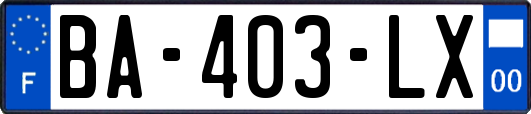 BA-403-LX
