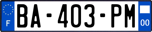 BA-403-PM