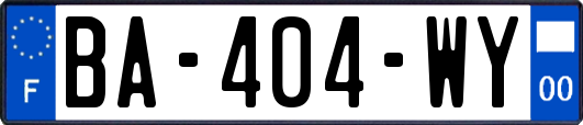 BA-404-WY