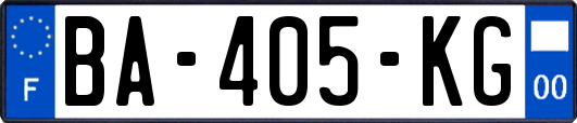 BA-405-KG