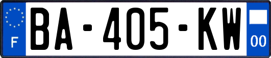 BA-405-KW