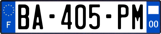BA-405-PM