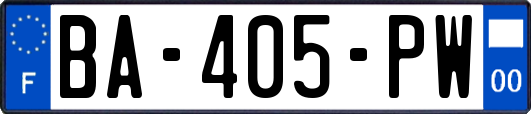 BA-405-PW