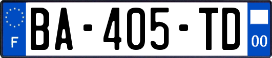 BA-405-TD