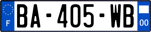 BA-405-WB