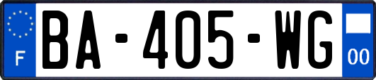 BA-405-WG