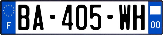 BA-405-WH