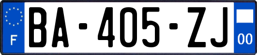 BA-405-ZJ