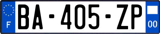 BA-405-ZP