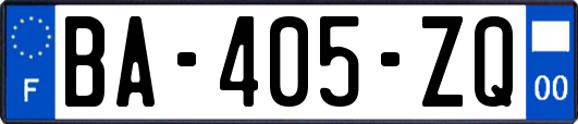 BA-405-ZQ