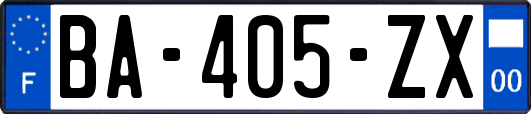 BA-405-ZX