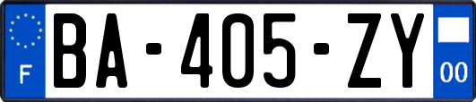 BA-405-ZY