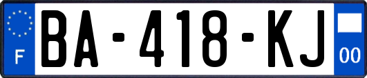 BA-418-KJ