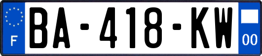 BA-418-KW