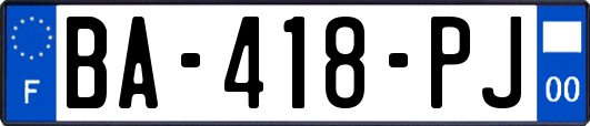 BA-418-PJ