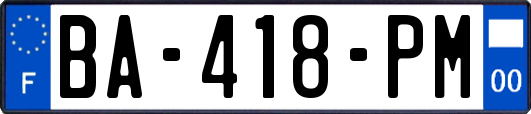 BA-418-PM