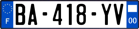 BA-418-YV