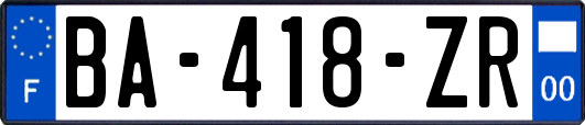 BA-418-ZR