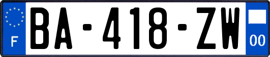 BA-418-ZW