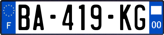BA-419-KG