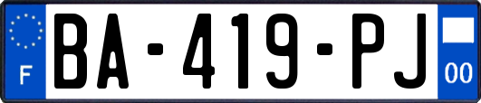 BA-419-PJ