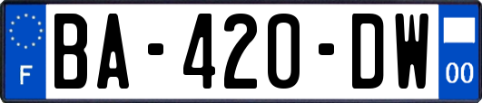 BA-420-DW