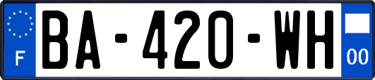 BA-420-WH