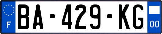 BA-429-KG