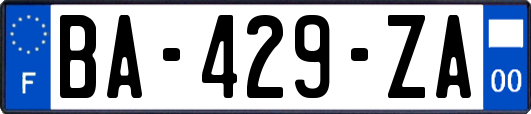 BA-429-ZA