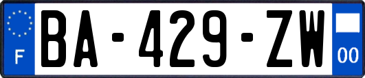 BA-429-ZW