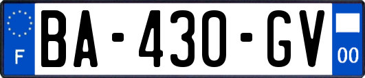 BA-430-GV