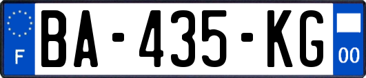BA-435-KG