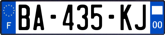 BA-435-KJ