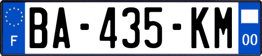 BA-435-KM